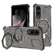 Husa pentru Samsung Galaxy S25 Edge S937, Techsuit, Carbon Shield Pro, Neagra Deschis