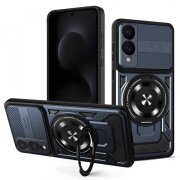 Husa pentru Samsung Galaxy S25 Edge S937, Techsuit, RuggedCam, Albastra