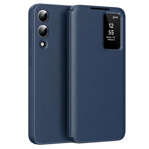 Husa pentru Samsung Galaxy S25 Edge S937, Techsuit, SmartView, Albastra