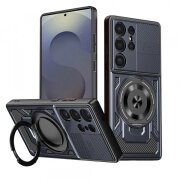 Husa pentru Samsung Galaxy S25 Ultra S938, Techsuit, RuggedCam, Albastra