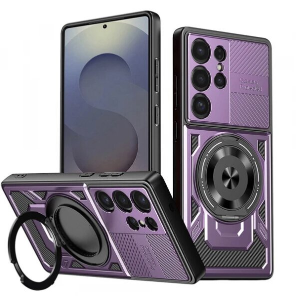 Husa pentru Samsung Galaxy S25 Ultra S938, Techsuit, RuggedCam, Mov