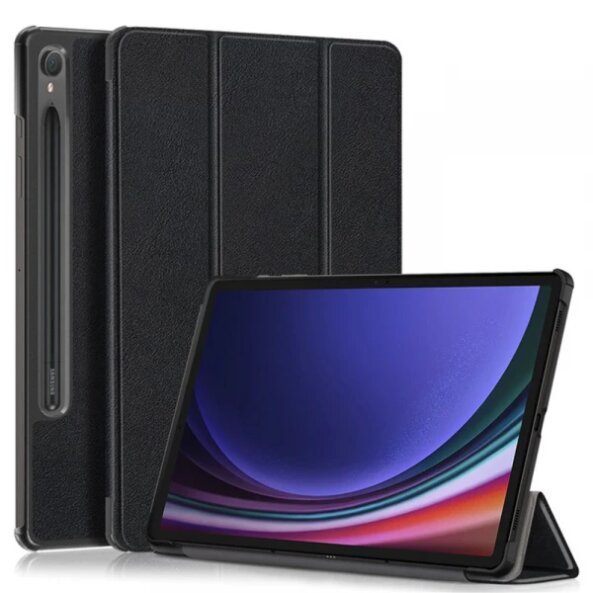 Husa pentru Samsung Galaxy Tab S9 FE / Tab S9 / Tab S10 FE, Techsuit, FoldPro, Neagra