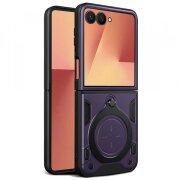 Husa pentru Samsung Galaxy Z Flip7 F766, Techsuit, CamGuard Pro, Mov