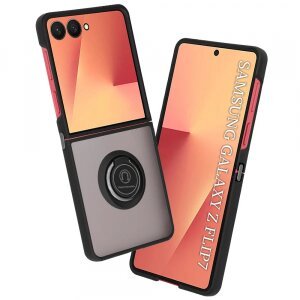 Husa pentru Samsung Galaxy Z Flip7 F766, Techsuit, Glinth, Neagra