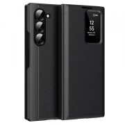 Husa pentru Samsung Galaxy Z Fold5 F946, Techsuit, SmartView, Neagra