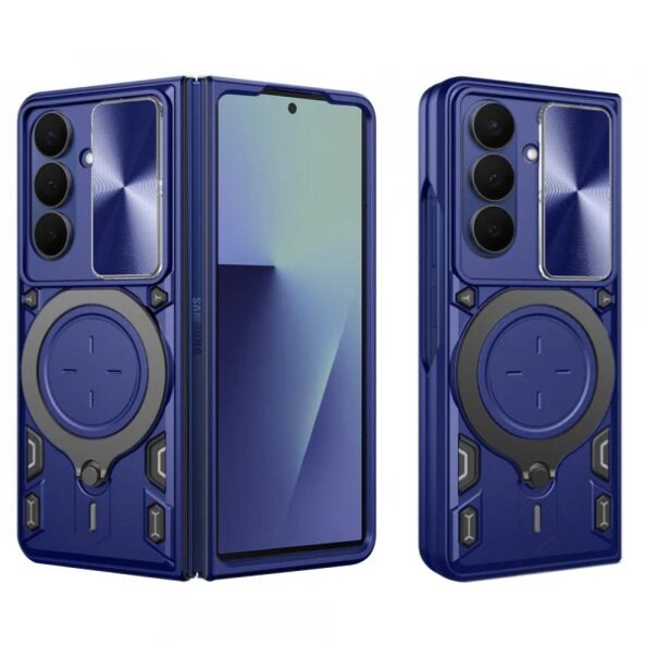 Husa pentru Samsung Galaxy Z Fold7 F966, Techsuit, CamGuard Pro, Albastra