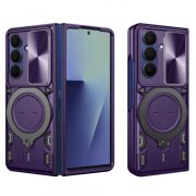 Husa pentru Samsung Galaxy Z Fold7 F966, Techsuit, CamGuard Pro, Mov