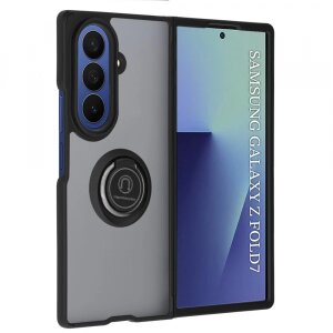 Husa pentru Samsung Galaxy Z Fold7 F966, Techsuit, Glinth, Neagra