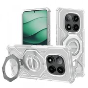 Husa pentru Xiaomi Redmi Note 14 Pro+ 5G, Techsuit, Carbon Shield Pro, Alba