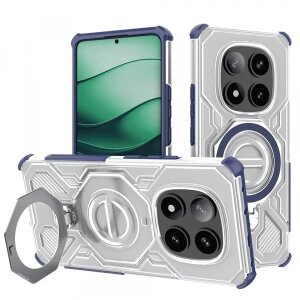 Husa pentru Xiaomi Redmi Note 14 Pro+ 5G, Techsuit, Carbon Shield Pro, Albastra