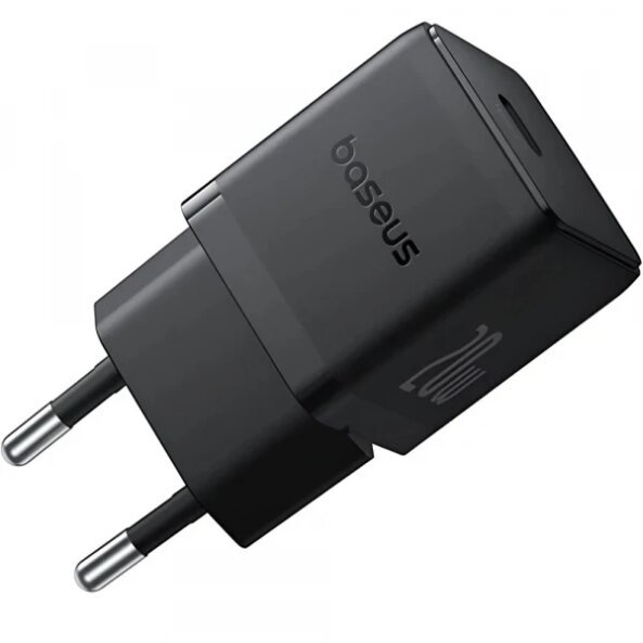 Incarcator Retea Baseus Palm, 20W, 3A, 1 x USB-C, Negru P10111602113-00 