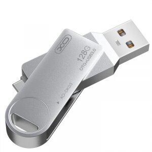 Memorie Externa USB-A 3.0 / USB-C XO Design DK03, 128Gb 