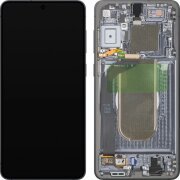 Display cu Touchscreen Samsung Galaxy S25 Edge S937, cu Rama, Negru (Titanium Jetblack), Service Pack GH82-37224C 