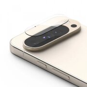 Folie de protectie Camera Spate Ringke pentru Google Pixel 9 Pro, Sticla securizata, Set 3 bucati, Transparenta