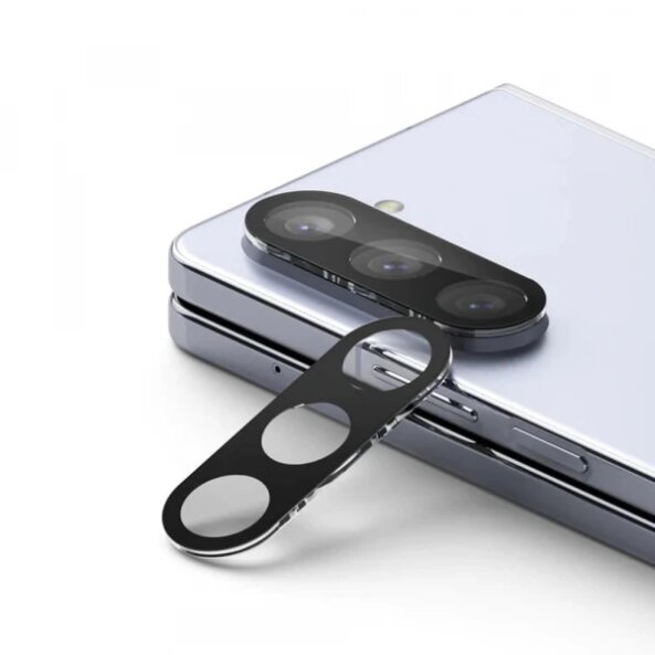 Folie de protectie Camera Spate Ringke pentru Samsung Galaxy Z Fold5 F946, Sticla securizata, Set 2 bucati, Transparenta