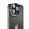 Folie de protectie Camera Spate Techsuit pentru Apple iPhone 13 Pro Max / 13 Pro, Sticla securizata, Neagra