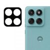 Folie de protectie Camera Spate Techsuit pentru Motorola Edge 60 Fusion / Edge 60, Sticla securizata, Neagra