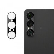 Folie de protectie Camera Spate Techsuit pentru Sony Xperia 1 VII, Sticla securizata, Neagra