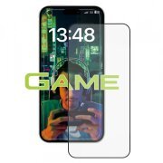 Folie de protectie Ecran Anank 1X Reinforced Anti-Fingerprint pentru Apple iPhone 16, Sticla securizata, Full Glue, 2.5D, Neagra