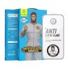 Folie de protectie Ecran Blueo Anti-Static HD pentru Apple iPhone 14 Pro Max, Sticla securizata, Full Glue, Neagra