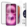 Folie de protectie Ecran DUX DUCIS pentru Apple iPhone 16 Plus, Sticla securizata, Full Glue, Neagra