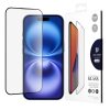 Folie de protectie Ecran DUX DUCIS pentru Apple iPhone 16, Sticla securizata, Full Glue, Neagra