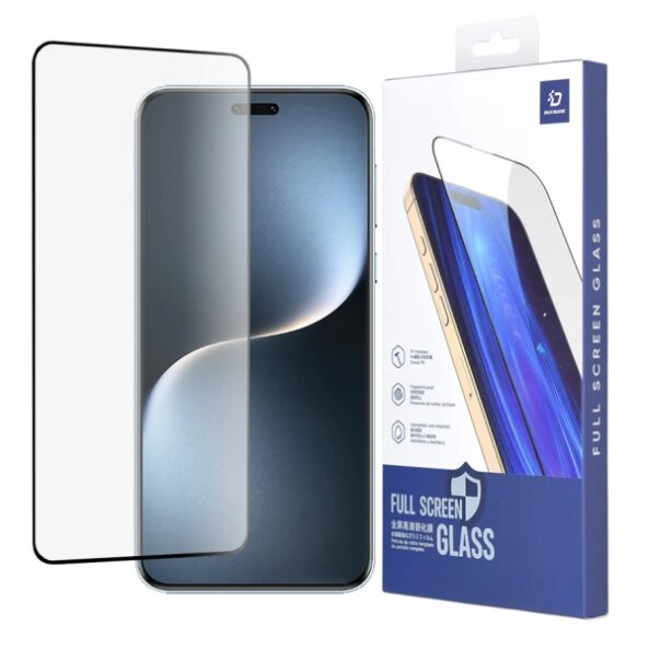 Folie de protectie Ecran DUX DUCIS pentru Honor Magic7 Pro, Sticla securizata, Full Glue, Neagra