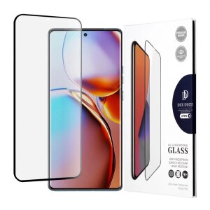 Folie de protectie Ecran DUX DUCIS pentru Motorola Edge 40 Pro, Sticla securizata, Full Glue, Neagra