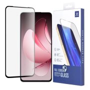 Folie de protectie Ecran DUX DUCIS pentru Oppo Reno13 FS 5G / Reno13 F 4G / Reno13 F, Sticla securizata, Full Glue, Neagra