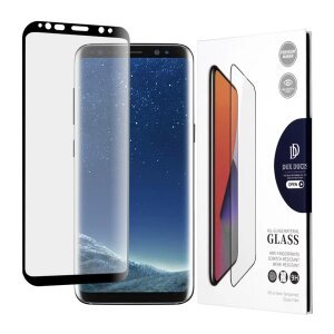 Folie de protectie Ecran DUX DUCIS pentru Samsung Galaxy S8 G950, Sticla securizata, Full Glue, Neagra
