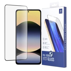 Folie de protectie Ecran DUX DUCIS pentru Xiaomi Redmi Note 14 5G, Sticla securizata, Full Glue, Neagra