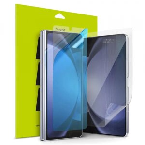 Folie de protectie Ecran Interior si Exterior Ringke Dual Easy pentru Samsung Galaxy Z Fold5 F946, Plastic