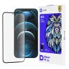 Folie de protectie Ecran Lito D+ Pro pentru Apple iPhone 12 Pro Max, Sticla securizata, Full Glue, Neagra