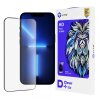 Folie de protectie Ecran Lito D+ Pro pentru Apple iPhone 14 Plus / 13 Pro Max, Sticla securizata, Full Glue, Neagra