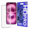 Folie de protectie Ecran Lito HD Pro Clear pentru Apple iPhone 16 Plus, Sticla securizata, Full Glue, Neagra