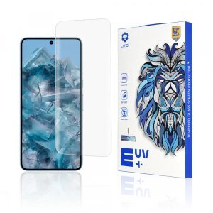 Folie de protectie Ecran Lito pentru Google Pixel 8 Pro, Sticla securizata, UV Glue, 3D