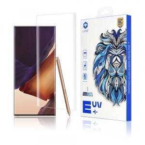 Folie de protectie Ecran Lito pentru Samsung Galaxy Note 20 Ultra 5G N986 / Note 20 Ultra N985, Sticla securizata, UV Glue, 3D