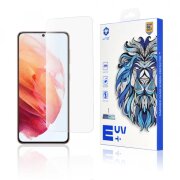 Folie de protectie Ecran Lito pentru Samsung Galaxy S21 5G G991, Sticla securizata, UV Glue, 3D