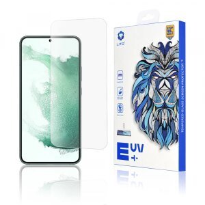 Folie de protectie Ecran Lito pentru Samsung Galaxy S23+ S916 / S22+ 5G S906, Sticla securizata, UV Glue, 3D