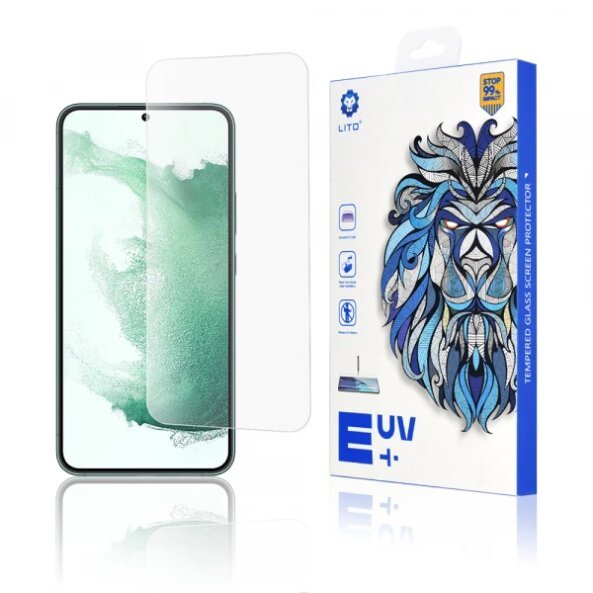 Folie de protectie Ecran Lito pentru Samsung Galaxy S23+ S916 / S22+ 5G S906, Sticla securizata, UV Glue, 3D