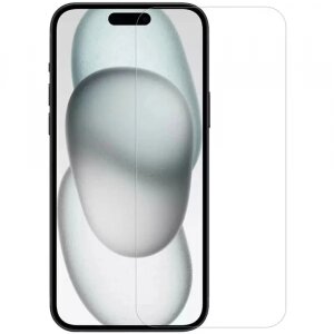 Folie de protectie Ecran Nillkin Amazing H pentru Apple iPhone 15 Plus, Sticla securizata, Full Glue