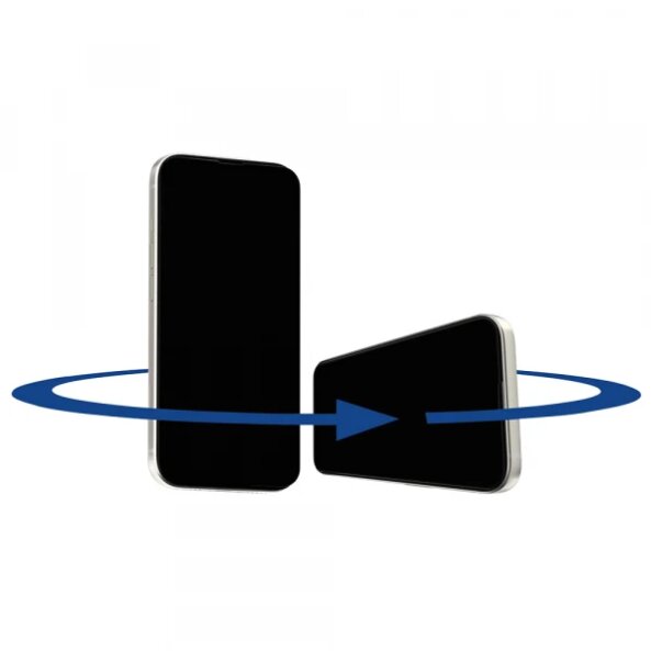 Folie de protectie Ecran Privacy Anank 1X Reinforced 360 pentru Apple iPhone 15, Sticla securizata, Full Glue, 2.5D