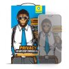 Folie de protectie Ecran Privacy Blueo Anti-Peep pentru Apple iPhone 16e / 14 / 13 Pro / 13, Sticla securizata, Full Glue
