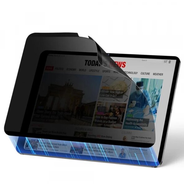 Folie de protectie Ecran Privacy ESR Magnetic pentru Apple iPad Pro 13 (2024), Plastic