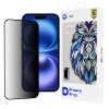 Folie de protectie Ecran Privacy Lito D+ Pro pentru Apple iPhone 16, Sticla securizata, Full Glue