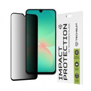Folie de protectie Ecran Privacy Techsuit pentru Samsung Galaxy A26 A266, Sticla securizata, Full Glue, 111D