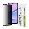 Folie de protectie Ecran Privacy Techsuit pentru Samsung Galaxy M15 / A15 5G A156 / A15 A155, Sticla securizata, Full Glue, 111D