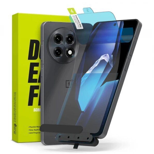 Folie de protectie Ecran Ringke Dual Easy pentru OnePlus 13R, Plastic, Set 2 bucati
