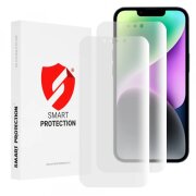 Folie de protectie Ecran Smart Protection Premium Classic pentru Apple iPhone 14, Plastic, Set 2 bucati