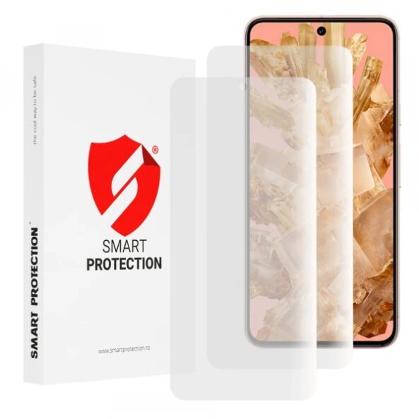 Folie de protectie Ecran Smart Protection Premium Classic pentru Google Pixel 8, Plastic, Set 2 bucati